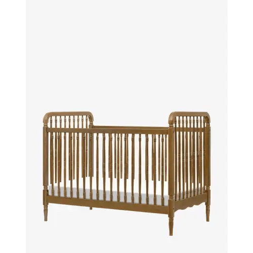 Liberty Namesake 3-in-1 Convertible Spindle Crib with Toddler Bed Conversion Kit