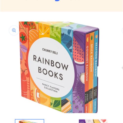 Fancy Flavors | Gourmet, Spice & Seafood Rainbow Books – Chunky Deli