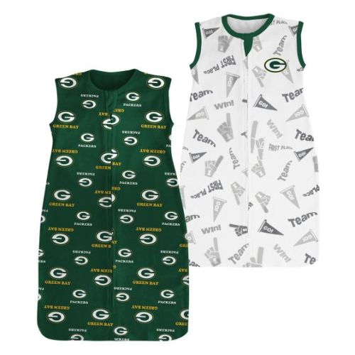 Green Bay Packers Infant Snug as a Bug Sleep Sack at the Packers Pro Shop