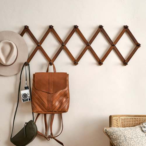 Accordion Wooden Wall Hook
