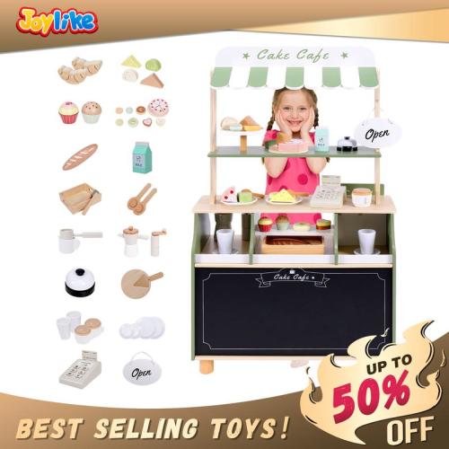 Joylike Wooden Dessert Shop, With Wooden Dessert,Food, Tableware, - TikTok Shop