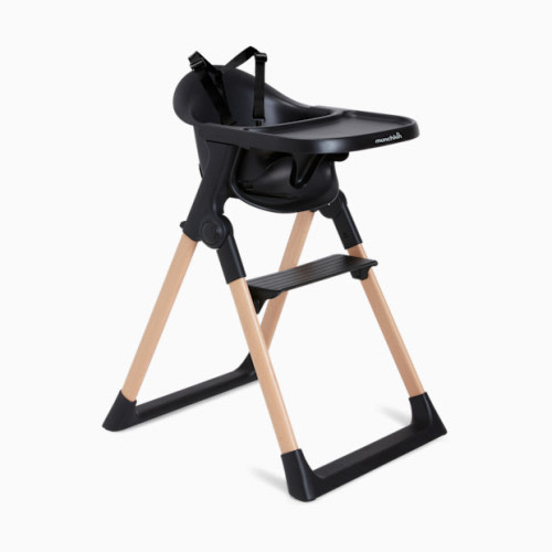 Float Easy Clean Foldable High Chair - Black