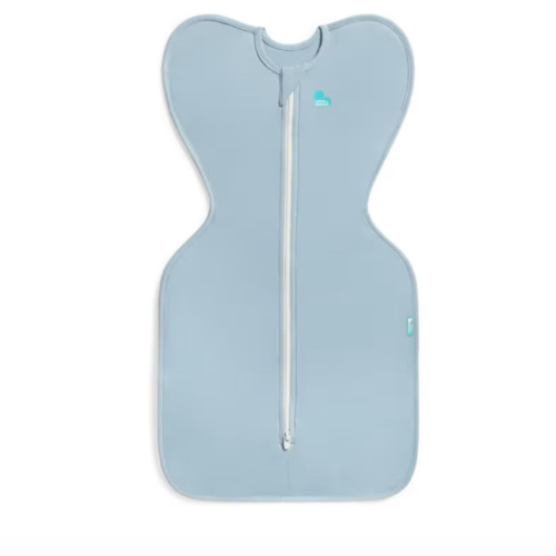 Love to Dream Swaddle UP, Baby Sleep Sack, Self-Soothing Swaddles for Newborns, Snug Fit Helps Calm Startle Reflex, Newborn Essentials must-haves, Lite 0.2 TOG, Sleep Sack, 8-13 lbs, Soft Blue
