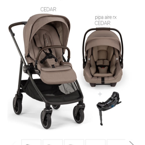 Nuna® SWIV™ Stroller + PIPA Aire / PIPA RX / PIPA Aire RX Travel System