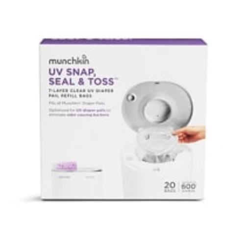 Munckin® 20-Count UV Snap, Seal & Toss™ Diaper Pail Refill BagsMunckin® 20-Count UV Snap, Seal & Toss™ Diaper Pail Refill BagsChange Options