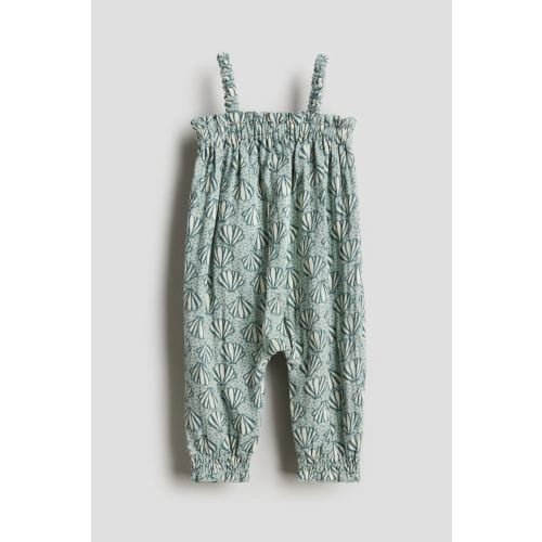 Patterned Cotton Romper Suit