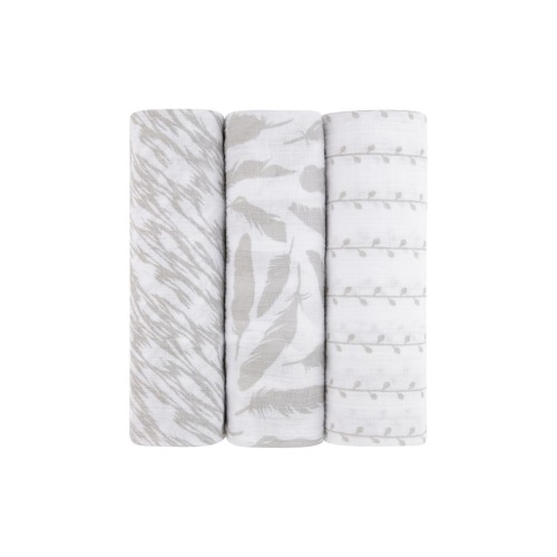 Cotton Muslin Swaddle Blanket 3 Pack