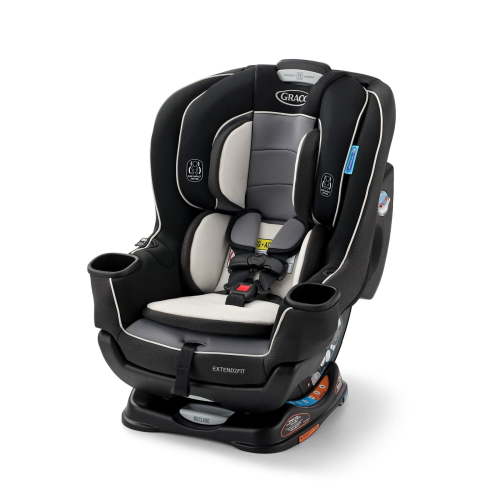 Graco® Extend2Fit® Convertible Car Seat, Gotham, Black