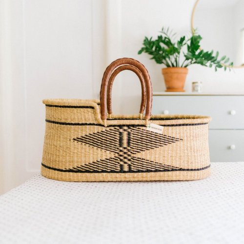 Signature Bilia Bassinet - Kente – Design Dua.