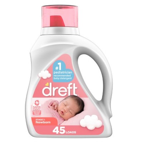 Dreft Newborn Liquid Laundry Detergent - 65 fl oz