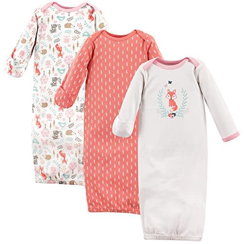 Hudson Baby baby-girls Cotton Gowns