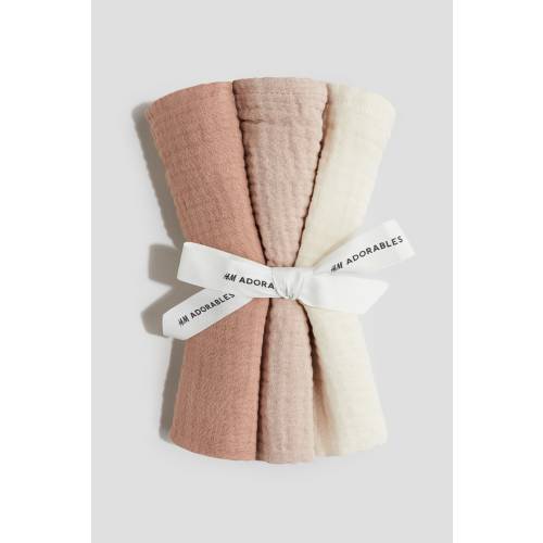 3-PACK SMALL MUSLIN CLOTHS
