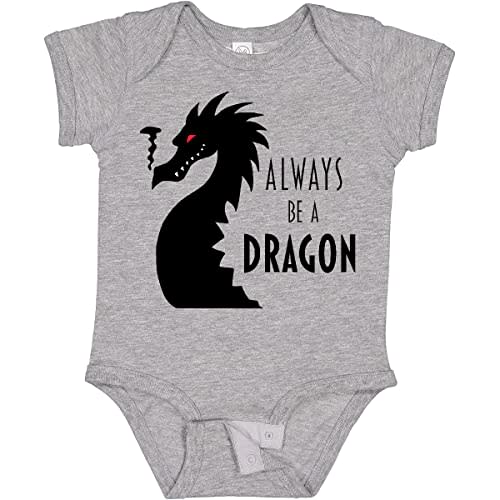 inktastic Always Be a Dragon Baby Bodysuit