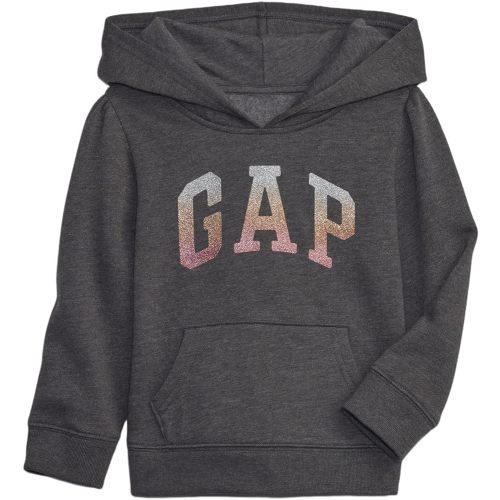 GAP Baby Girls' Playtime Favorites Logo Pullover Hoodie Hooded Sweatshirt