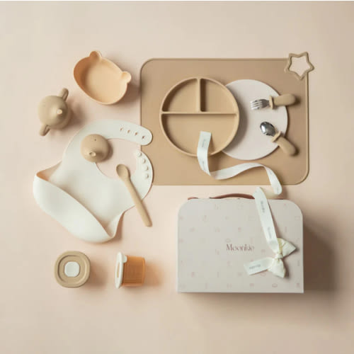 First Bites Gift Set (Croissant/Ivory)