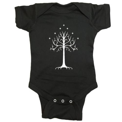 Lord of The Rings Baby Onesie "Tree" Bodysuit Baby Clothes