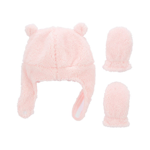 Baby 2-Pack Sherpa Hat & Mitten Set - Carter's | Carter's
