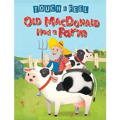 Old MacDonald Had a Farm - Touch and Feel Storybook - Children's Board Book - Novelty Book