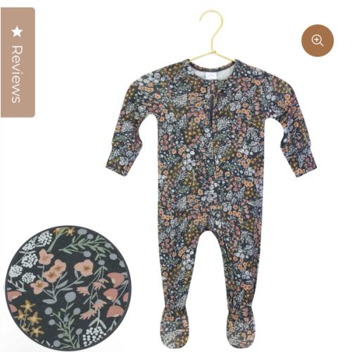 Bea Zipper Footies