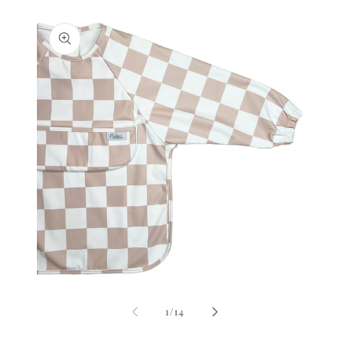 The Grayson Long Sleeve Bib - Checkered – Calla and Friends