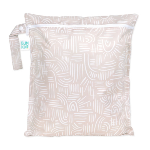 Reusable Boho Desert Chic Wet Bag, Waterproof Fabric | Bumkins
