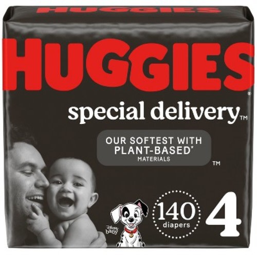 Huggies Special Delivery Disposable Diapers – (Select Size and Count), Size: 4