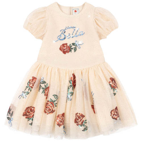 Bella Dress in Brazilian Sand by Rosie Huntington-Whiteley x Konges Sløjd