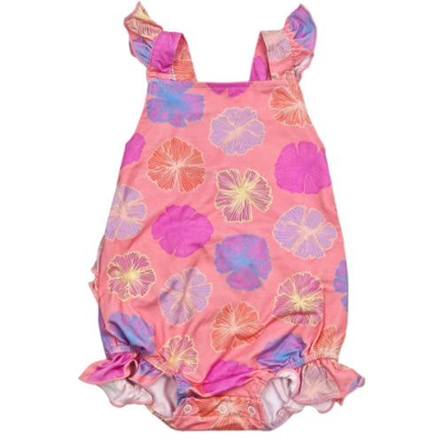 Seaflower Ruffle Bamboo Romper