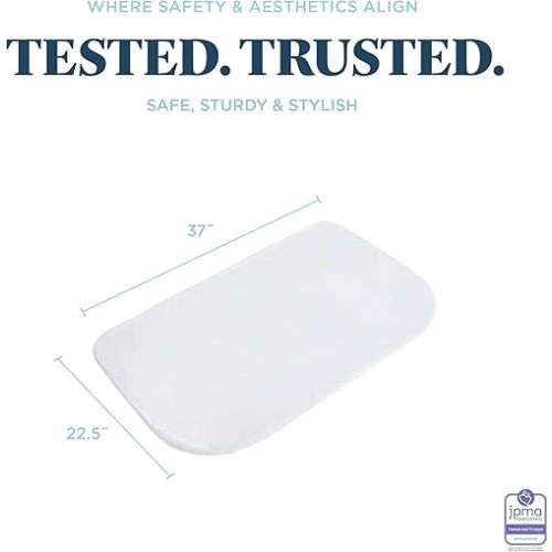 Baby Delight Slumber and Beside Me Doze Sheet, for Bassinet, Machine Washable, White