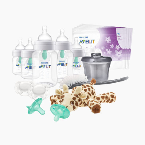 Philips Avent Anti-colic Baby Bottle with AirFree Vent Essentials Gift Set