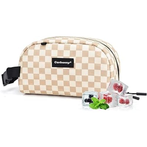 Small Cooler Bag Freezable Lunch Bag for Work School Travel,Leak-proof Small Lunch Bag,Small Insulated Bag For Kids/Adults,Freezer Lunch Bags,Freezable Snack Bag,Mini Lunch Bag Fit For Yogurt