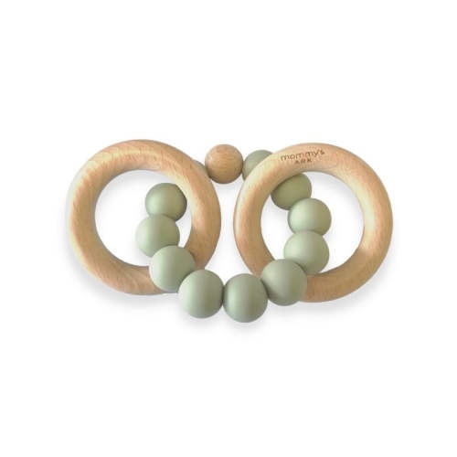 Silicone & Wood Teether