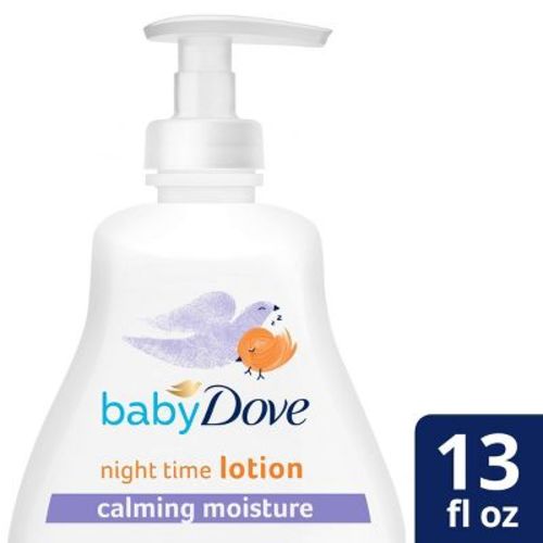 Baby Dove Calming Nights Warm Milk & Chamomile Calming Scent Night Time Lotion - 13 Fl Oz