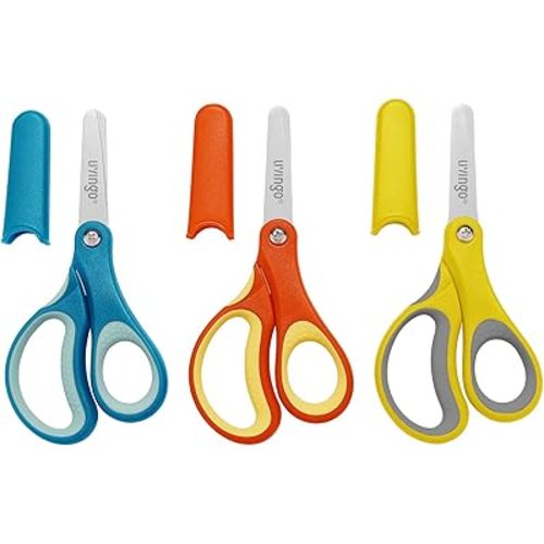 LIVINGO 3 Pack 5” Scissors, Left/Right Handed