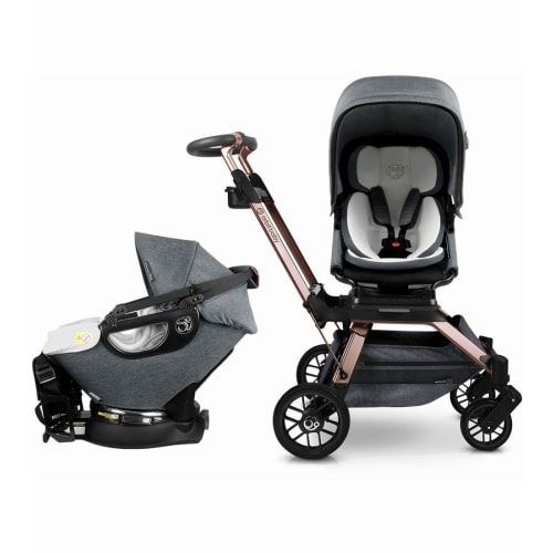 Orbit Baby G5 Travel System - Rose Gold/Melange Grey
