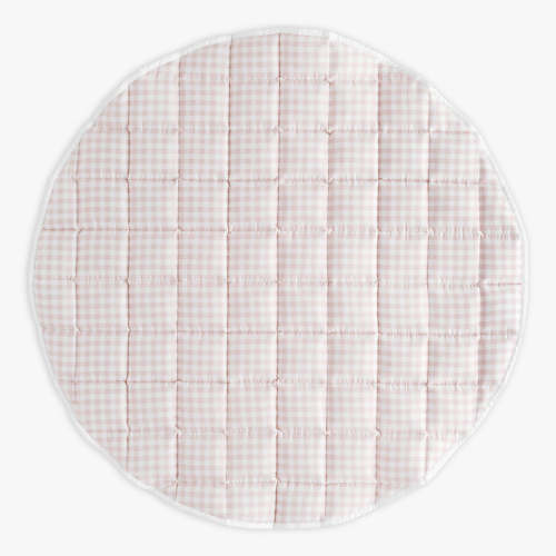 Picnic Gingham Play Mat - Pink | Gooselings