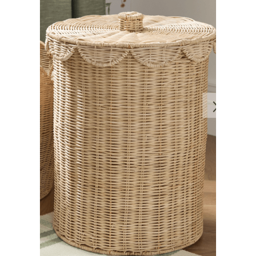 Palmer Scalloped Hamper