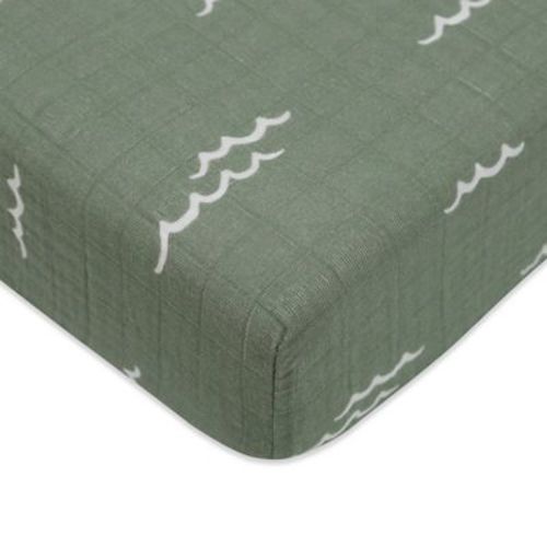 Babyletto Crib Sheet in GOTS Certified Organic Muslin Cotton