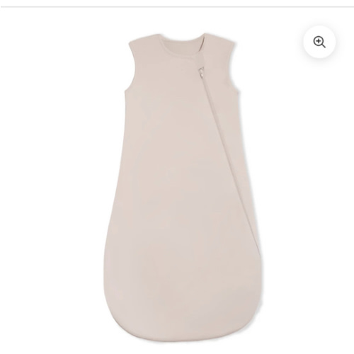 Organic Sleeveless Sleep Sack 0.5 TOG - Dusty Pink