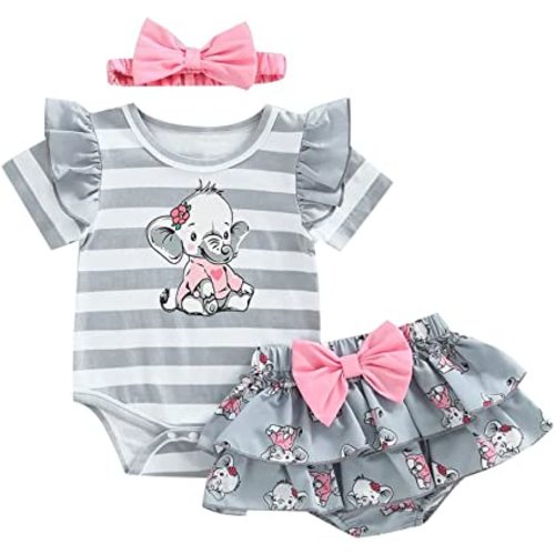 Baby Girl Clothes Infant Newborn Girl Outfits Summer Clothes Romper Short