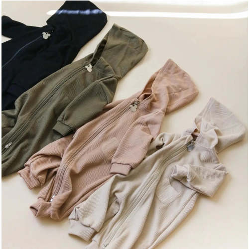 Ribbed Zip Jumpsuit
