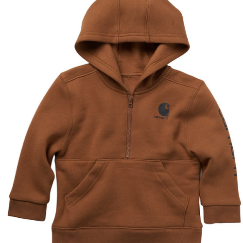 Boys' Long-Sleeve Half-Zip Sweatshirt (Baby/Toddler) | Shop all Boys | Carhartt