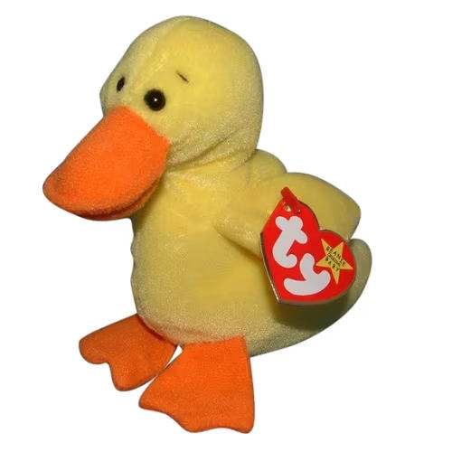 Ty Beanie Babies - Quackers The Duck