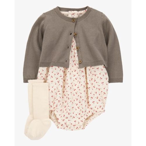 Baby 3-Piece Bubble Cardigan Set - Carter's | Carter's