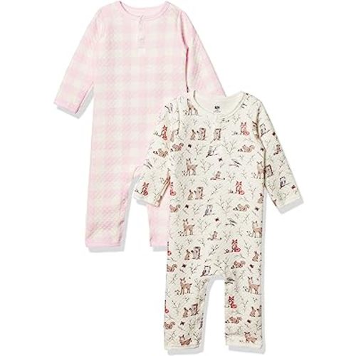 Hudson Baby Unisex Baby Premium Quilted Coveralls