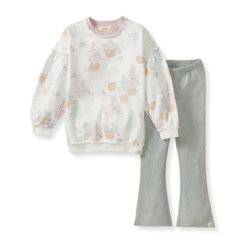 Pretty Pine Farm Organic Sweatshirt & Pants Set – Burt's Bees Baby