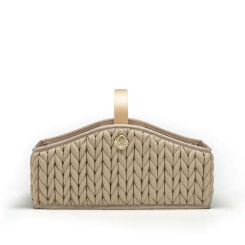 Diaper Caddy Beige