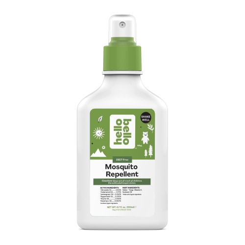 Hello Bello Organic Bug Spray I Deet Free Natural Bug Repellent for Babies and Kids I 6.7 fl oz