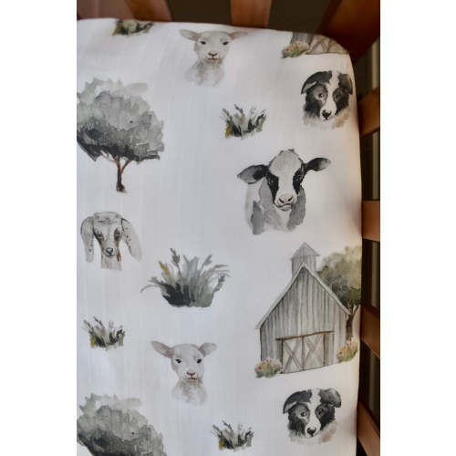 McMini's Fitted Cot Sheet