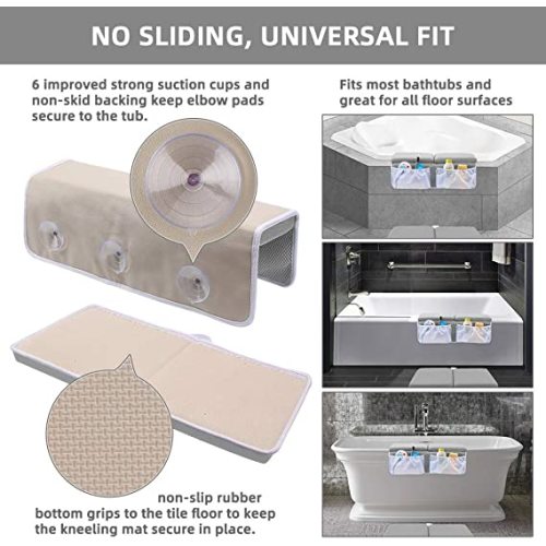Bath Kneeler and Elbow Rest Set Baby Bath